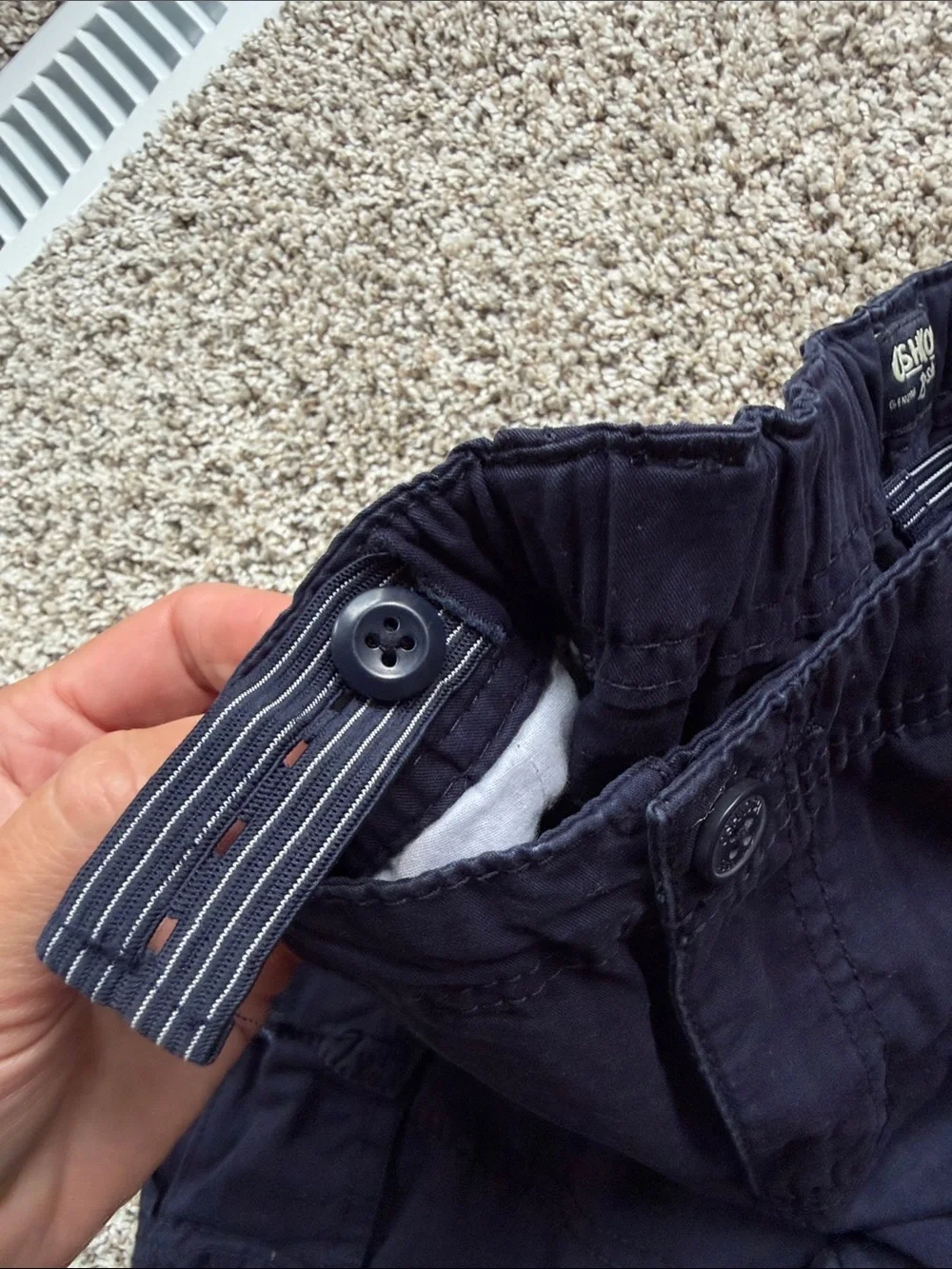 OshKosh B'gosh Navy Cargo Shorts for Men